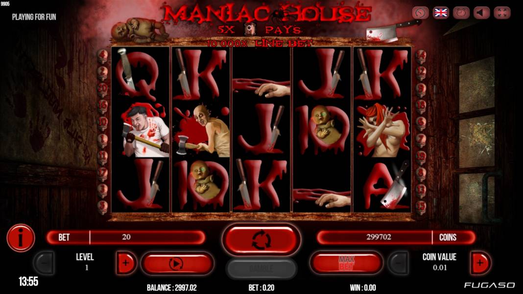Maniac House slot