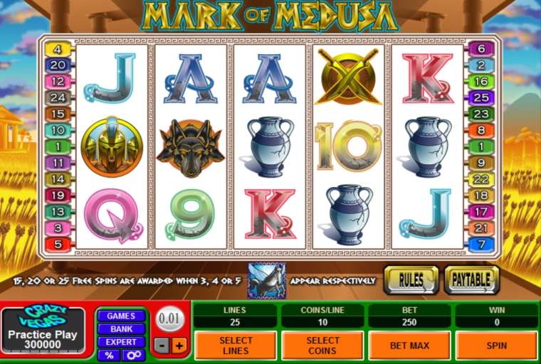 Play Mark of Medusa slot