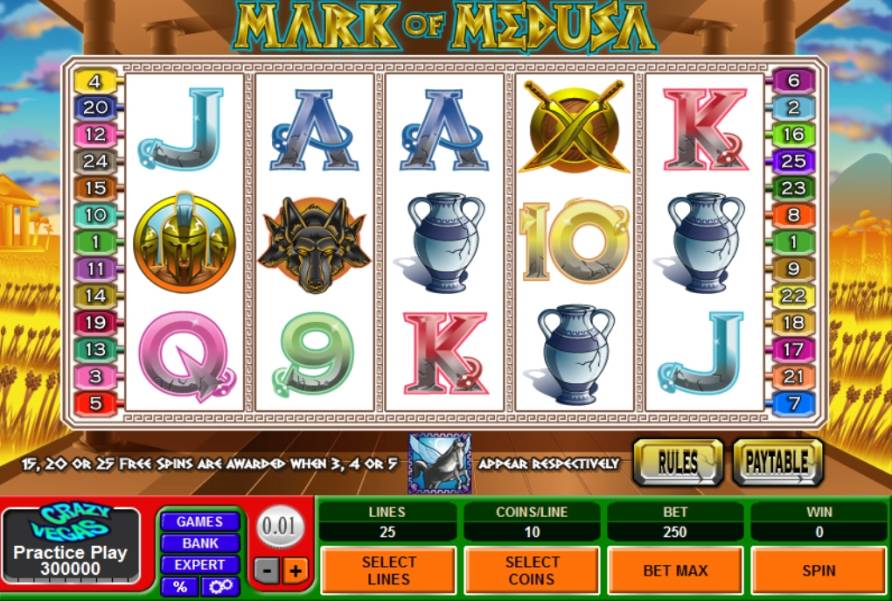 Mark of Medusa slot