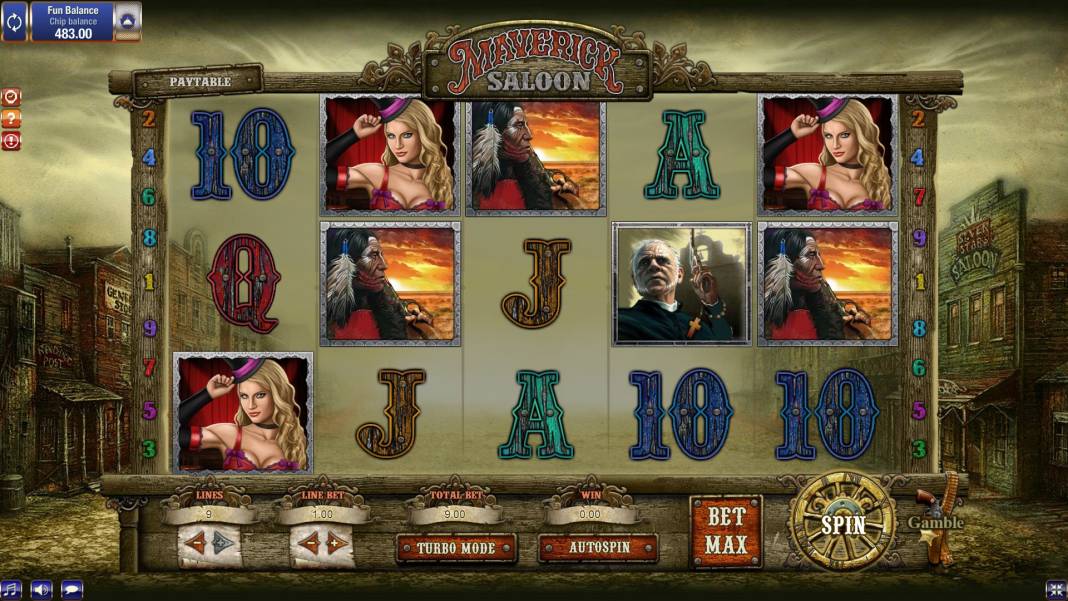 Maverick Saloon slot