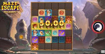 Maze Escape Megaways: Interface