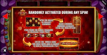 Mega Bars Jackpot King: Unique features