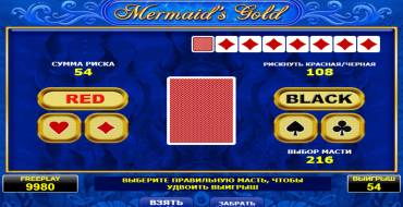 Mermaid's Gold: Risk game