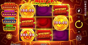 Mexican Coins: Interface