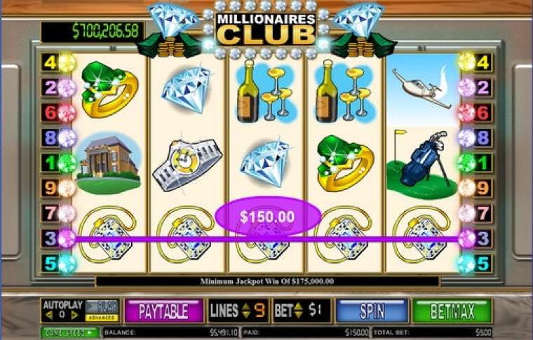 Play Millionaire’s Club II slot