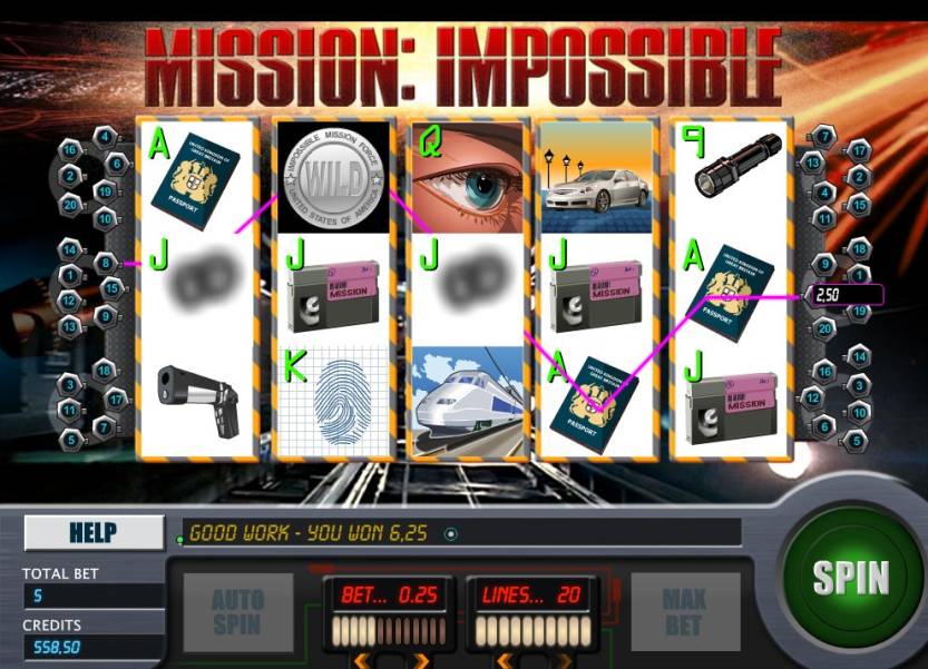 Mission Impossible slot