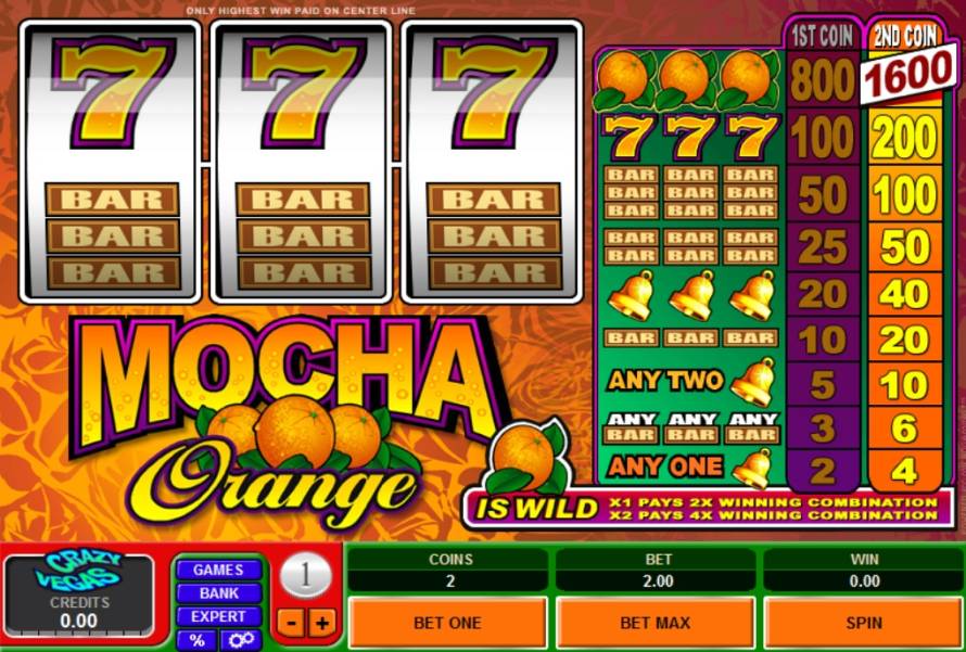 Mocha Orange slot