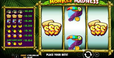 Monkey Madness: Slot machine