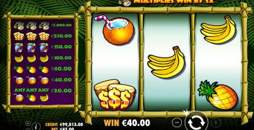 Monkey Madness: Winnings