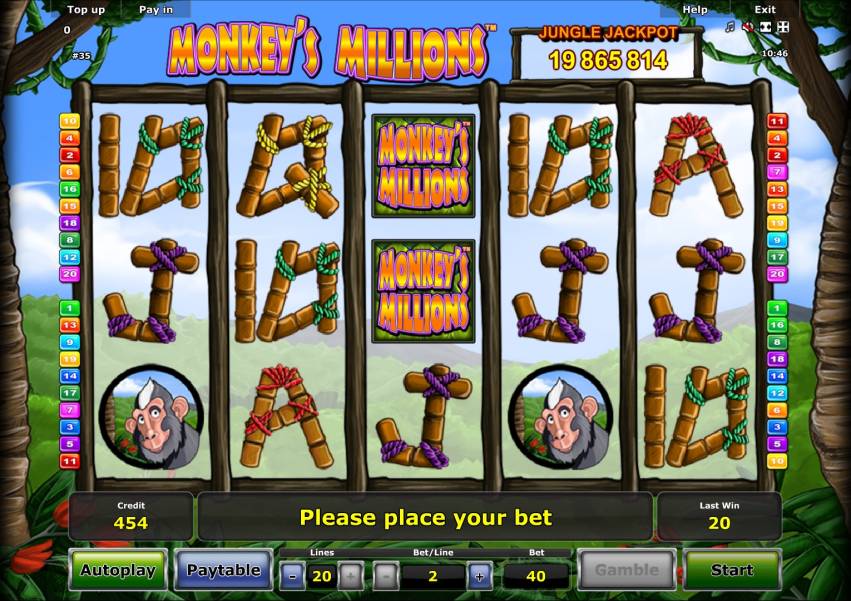 Monkey’s Millions slot