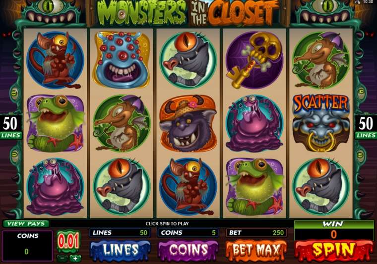 Play Monsters in the Closet slot