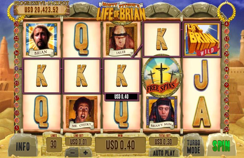Monty Python’s Life of Brian slot