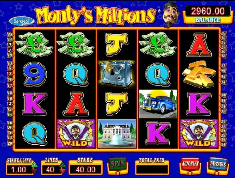 Play Monty’s Millions slot