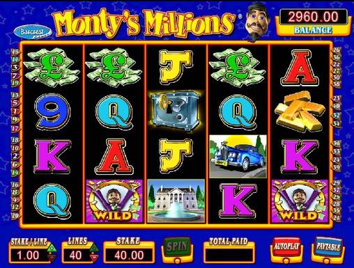 Monty’s Millions slot