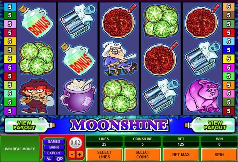 Play Moonshine slot