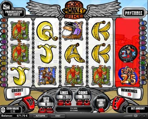 Motorbike Monkey slot