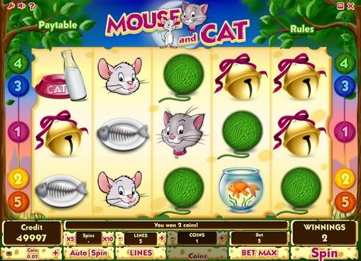 Mouse and Cat slot