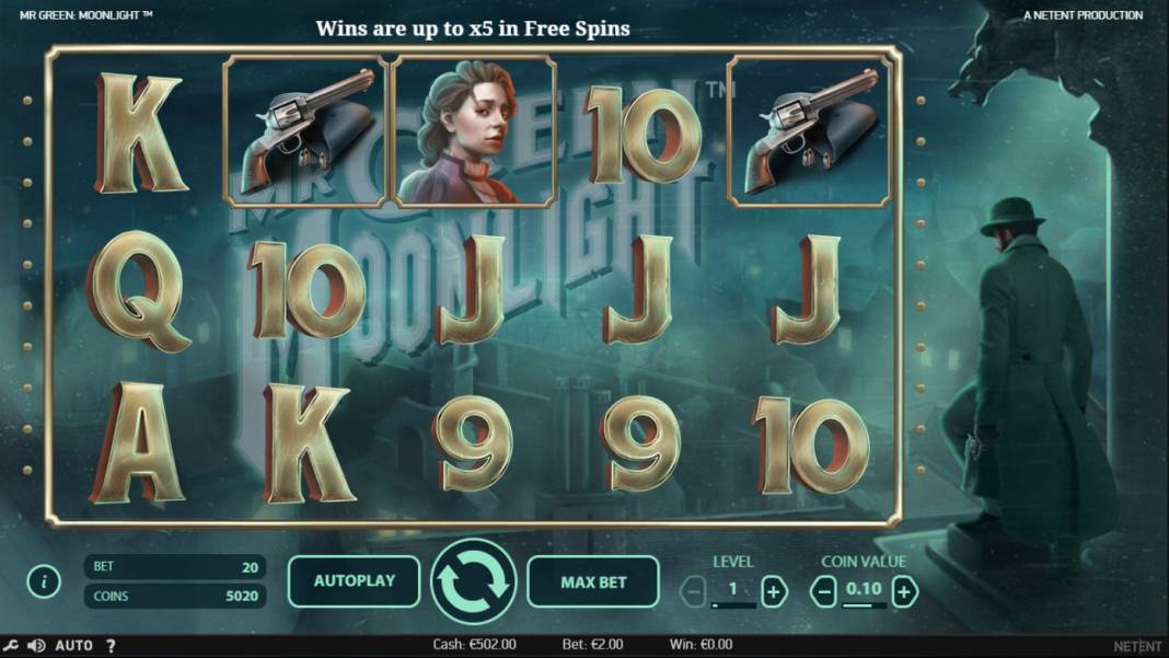 Mr Green: Moonlight slot