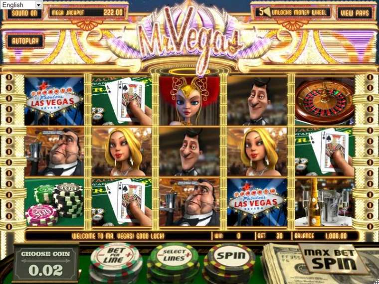 Видео покер Mr Vegas демо-игра