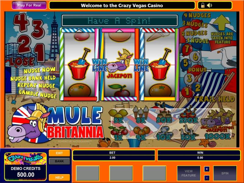 Mule Britannia slot
