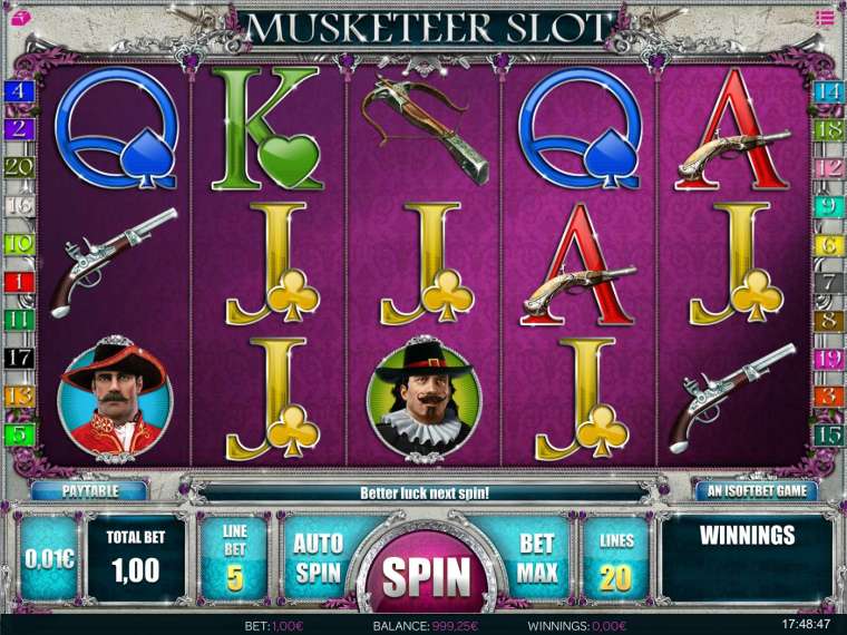 Play Musketeer Slot slot