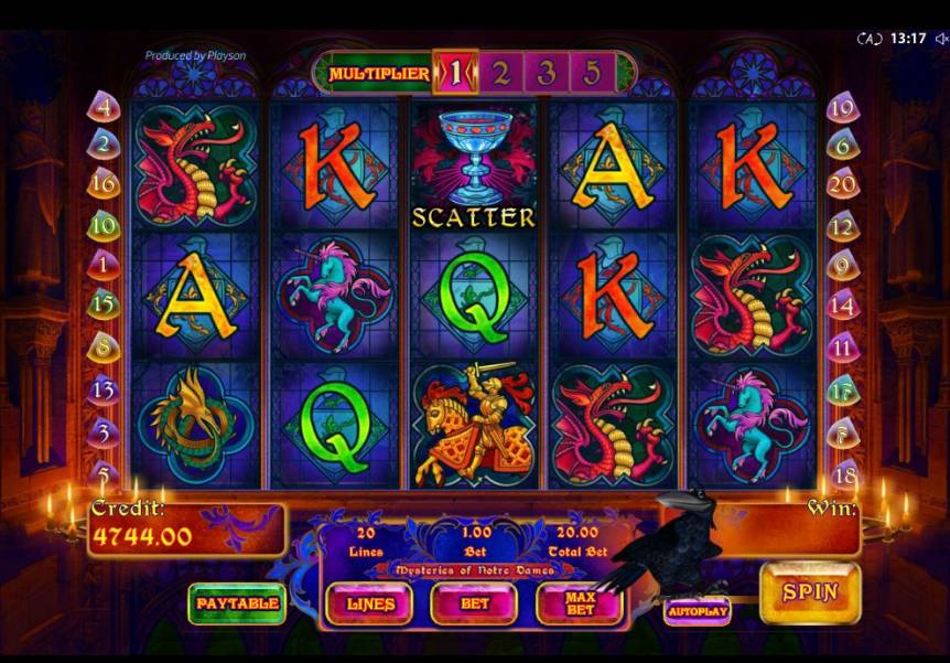 Mysteries of Notre Dame slot