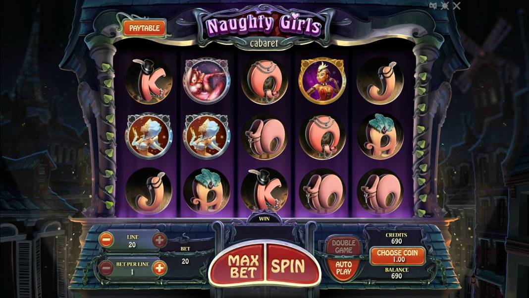 Naughty Girls Cabaret slot
