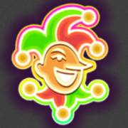 Neon Cluster Wins: A multi-colored joker
