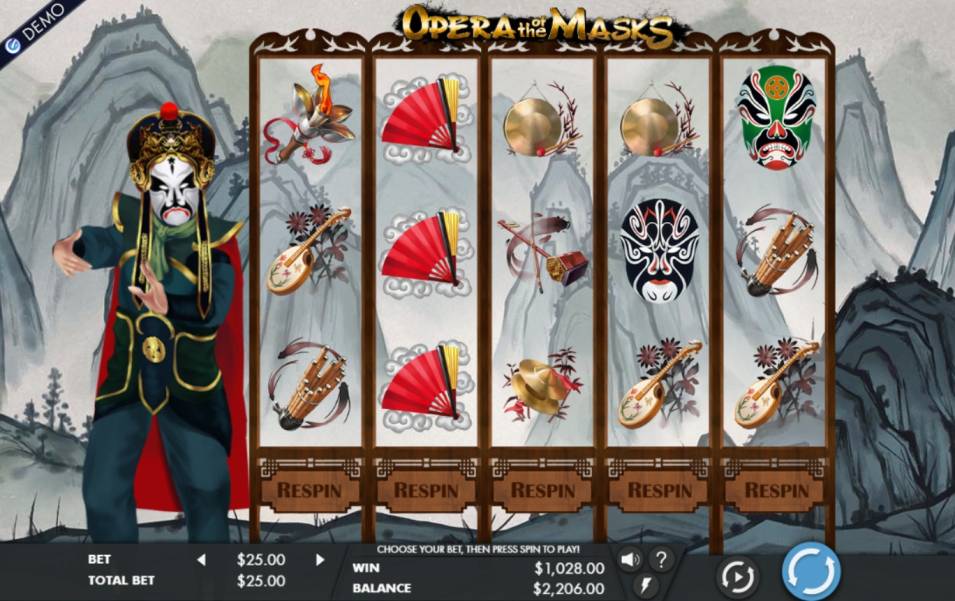 Opera of the Masks slot