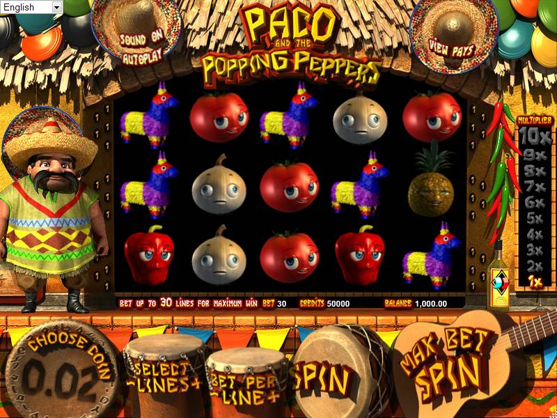 Paco and the Popping Peppers slot