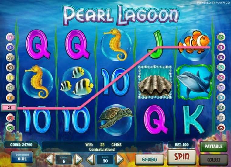 Play Pearl Lagoon slot
