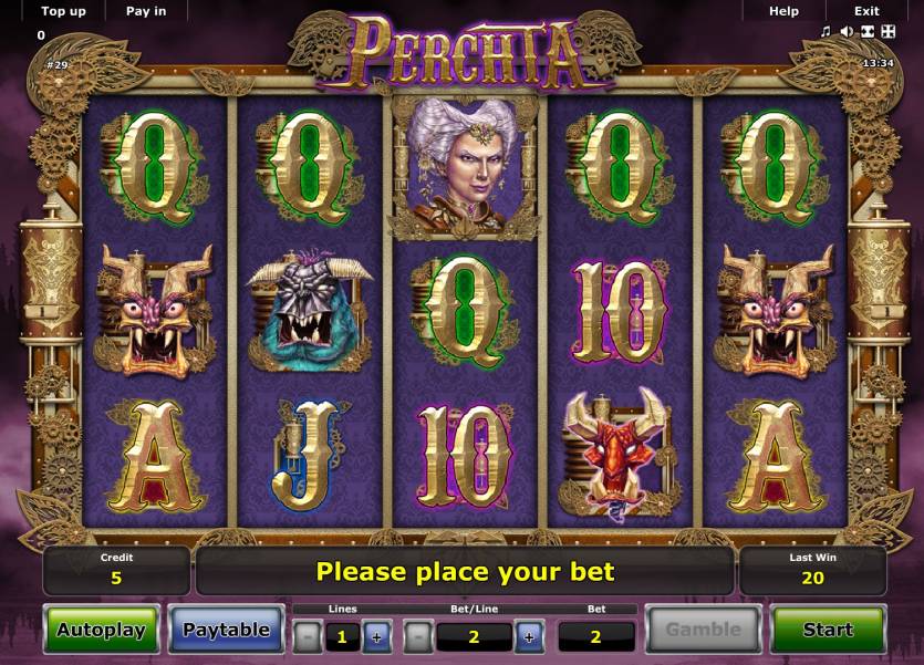 Perchta slot