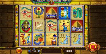 Pharaohs Fortune IGT: Slot machine