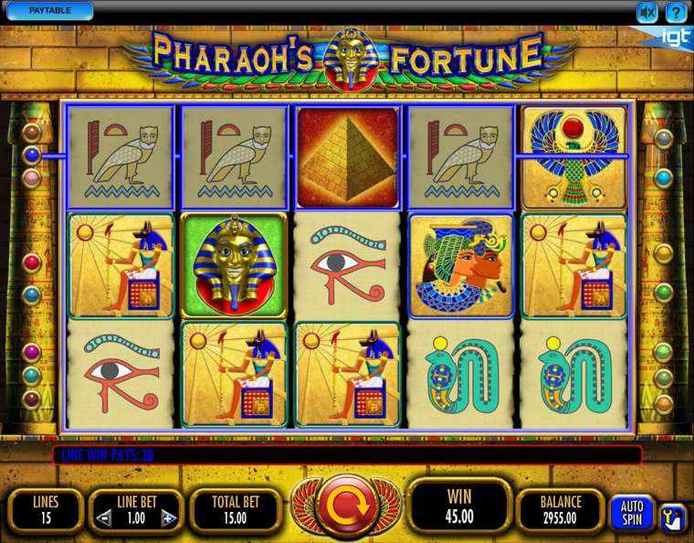 Play Pharaoh’s Fortune slot