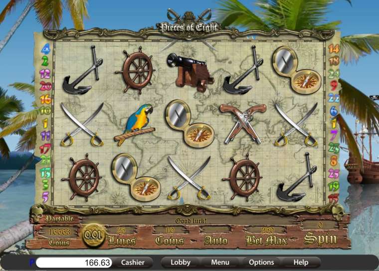 Play Pieces of Eight slot