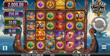 Pillage The Village 10K Ways: Slot machine