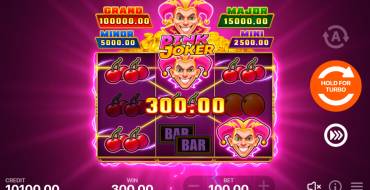 ​Pink Joker: Hold and Win: Winnings