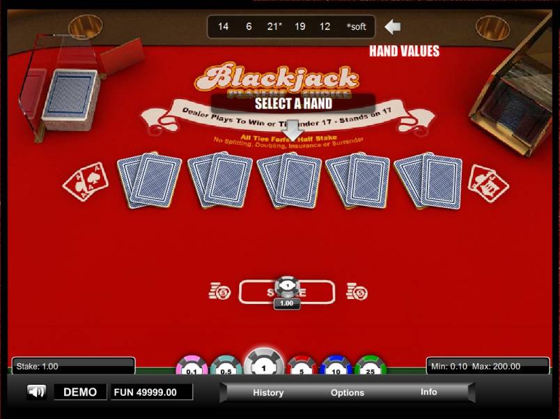 Players’ Choice Blackjack online