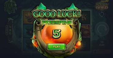 Pop O`Gold: Free spins and/or respins