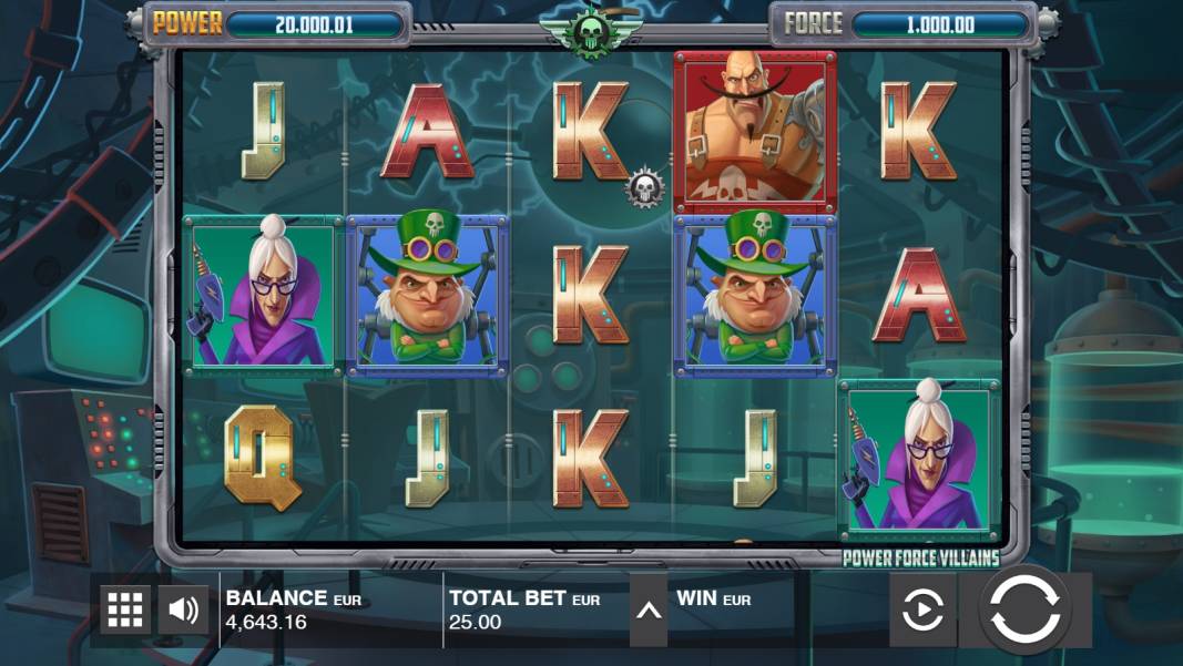 Power Force Villains slot
