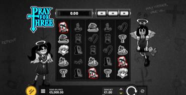 Pray For Three: Slot machine