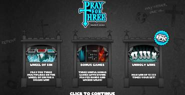 Pray For Three: Unique features