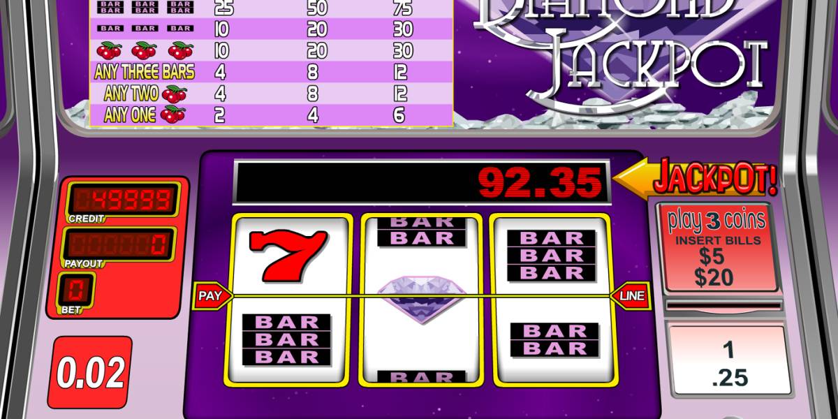 Progressive Diamond Jackpot slot