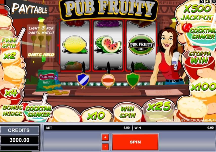 Pub Fruity slot