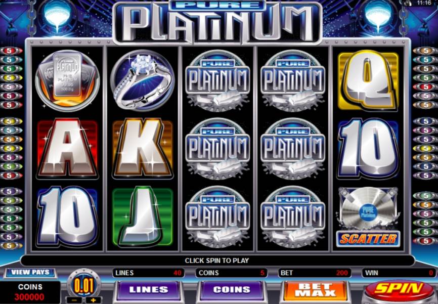 Pure Platinum slot