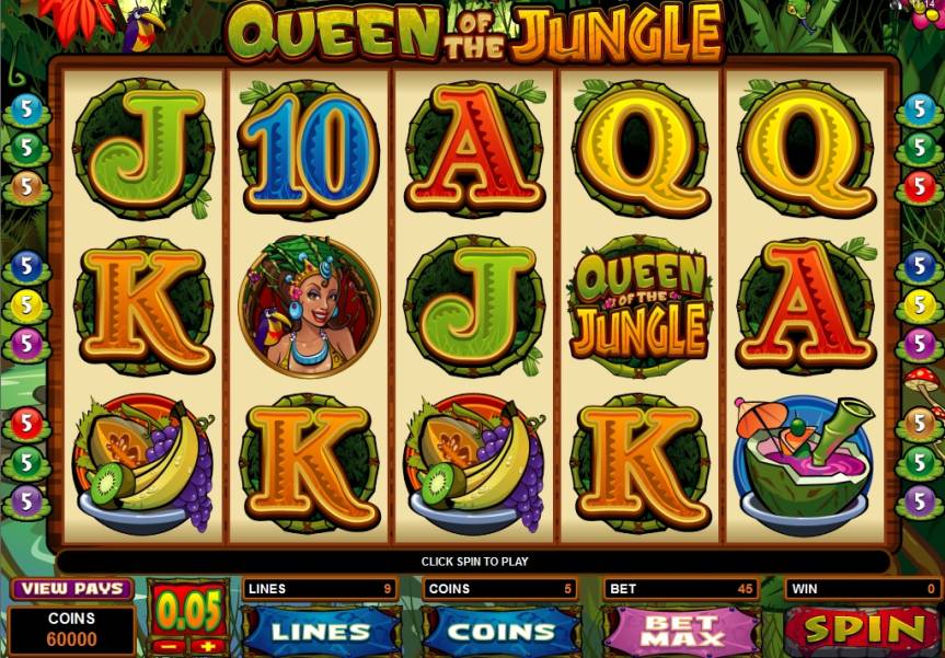 Queen of the Jungle slot