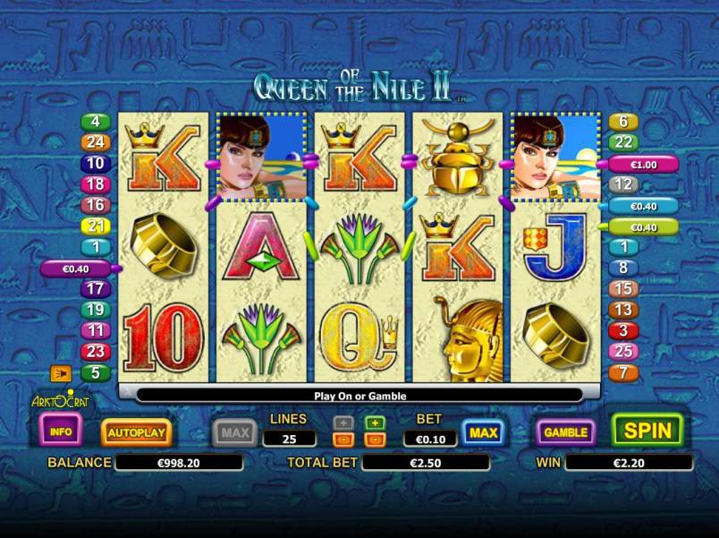 Queen of the Nile II slot
