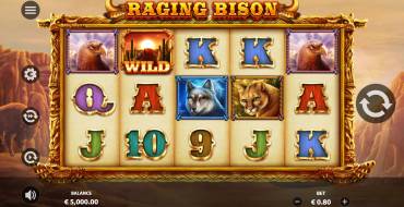 Raging Bison: Slot machine