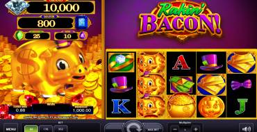 Rakin' Bacon: Slot machine