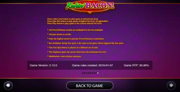 Rakin' Bacon: Rules